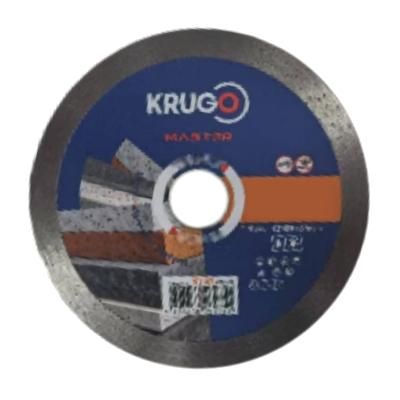 Диск алмазный сплошной 10 KRUGO MASTER 115х1,8х22,2х10 мм 81081150275 - фото 1