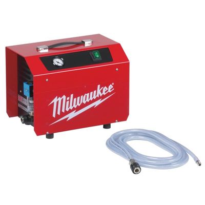 Вакуумный насос Milwaukee VP6 для фиксации станины дрели алмазного сверления - фото 1