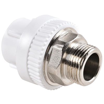Муфта комбинированная ПП под ключ D75-2 1/2 НР (новинка) РВК 033706 упак / 2 шт - фото 1