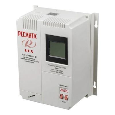 Стабилизатор напряжения Ресанта АСН-3000Н/1-Ц Lux
