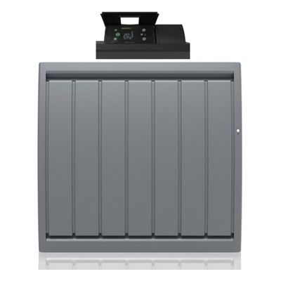 Горизонтальный антрацитовый конвектор Noirot Calidou Smart EcoControl 1500