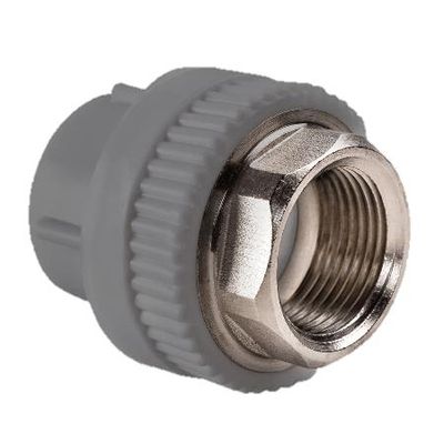Муфта комбинированная ПП под ключ D40-1 1/4ВР GRAY РВК 034333 упак / 16 шт - фото 1