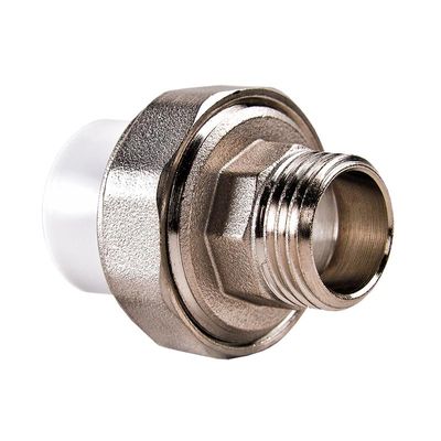 РВК муфта комбинированная разъемная раструбная ПП D20-1/2НР GRAY 032166