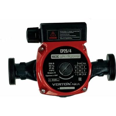 Циркуляционный насос Verton AQUA CP25/4 72 Вт