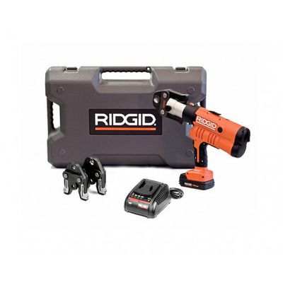 Пресс-пистолет аккумуляторный RIDGID RP 340-B Standard + пресс-клещи V 18-22-28 мм 
