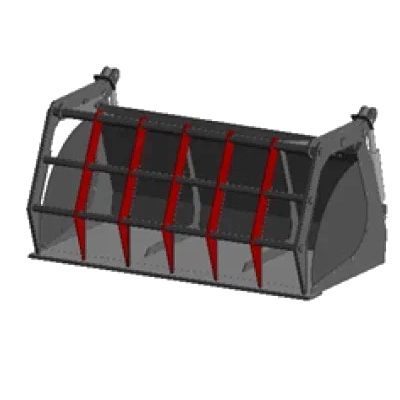 Ковш с гидрозахватом для мини-погрузчика Diktum DK-47