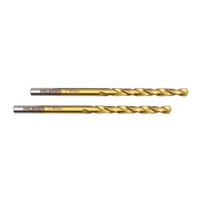 Сверло по металлу 4.0x75(43)мм (2шт) Hilberg Cobalt 5% TOP, CO040