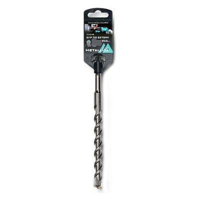Бур SDS-plus METALLICA Optima 16х260/200 мм по бетону 2 спирали