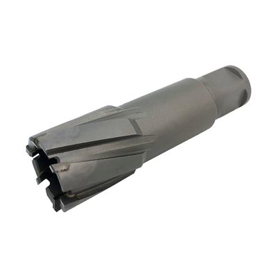 Сверло корончатое по металлу ПрофОснастка d 28 L=55/92 мм №322 Weldon19 TCT (твердый сплав)