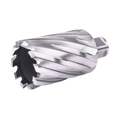 Сверло корончатое по металлу ПрофОснастка d 43 L=55/88 мм №37 Weldon19 HSS M2