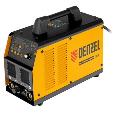 Аппарат аргонодуговой сварки Denzel ITIG-200 DС Pulse Cold Weld, 200 А, ПВ 60% - фото 1