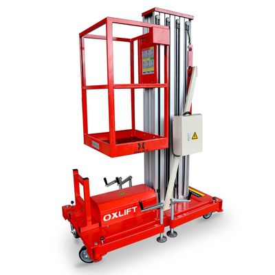 Одноместный телескопический подъемник OXLIFT ZX-1-100 AC
