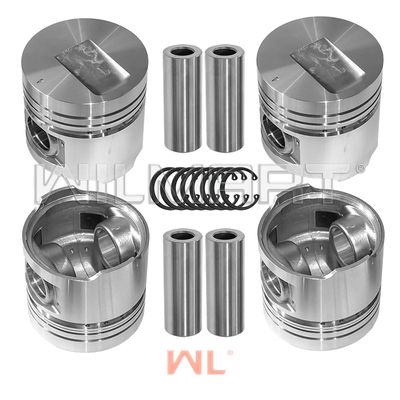 Поршень WL Mitsubishi S4S-1 STD (комплект на двc) (32A17-10100(4,5mm))