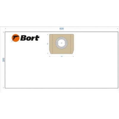 Мешки для пылесосов BORT ANNOVI REVERBERI, DELVIR, SHOP-VAC BB-03U 5 шт