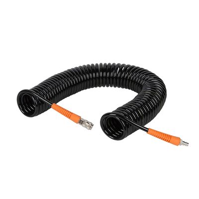 Шланг пневматический спиральный WIEDERKRAFT с БРС 15м WDK-65715