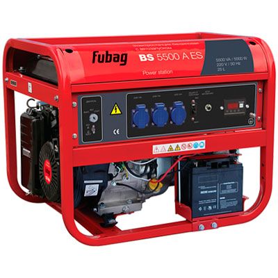 Бензиновая электростанция Fubag BS 5500 A ES