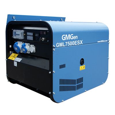 Генератор дизельный портативный GMGen Power Systems GML7500ESX низкошумный