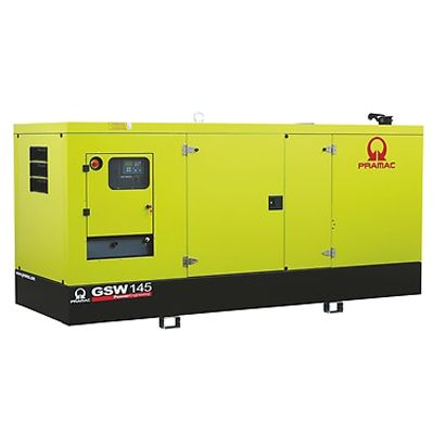 Дизельный генератор PRAMAC GSW145I Leroy Somer трехфазный в кожухе