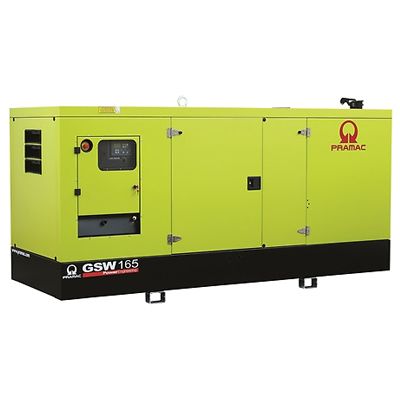 Дизельный генератор PRAMAC GSW165P Mecc Alte трехфазный в кожухе
