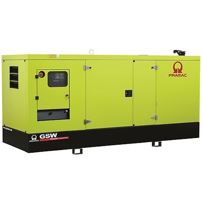 Дизельный генератор PRAMAC GSW200P Mecc Alte трехфазный в кожухе