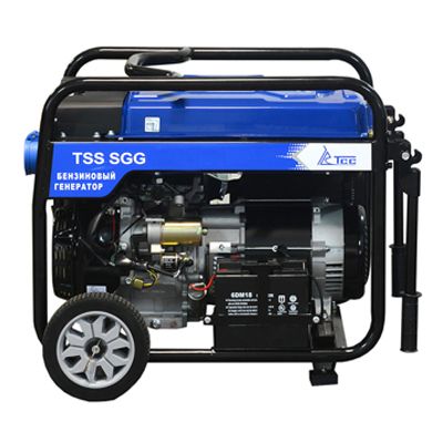 Бензогенератор TSS SGG 6000 EHA (вид сбоку)