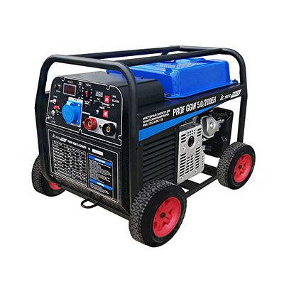 Бензиновый сварочный генератор TSS PROF GGW 5.0/200EH +3 типа сварки
