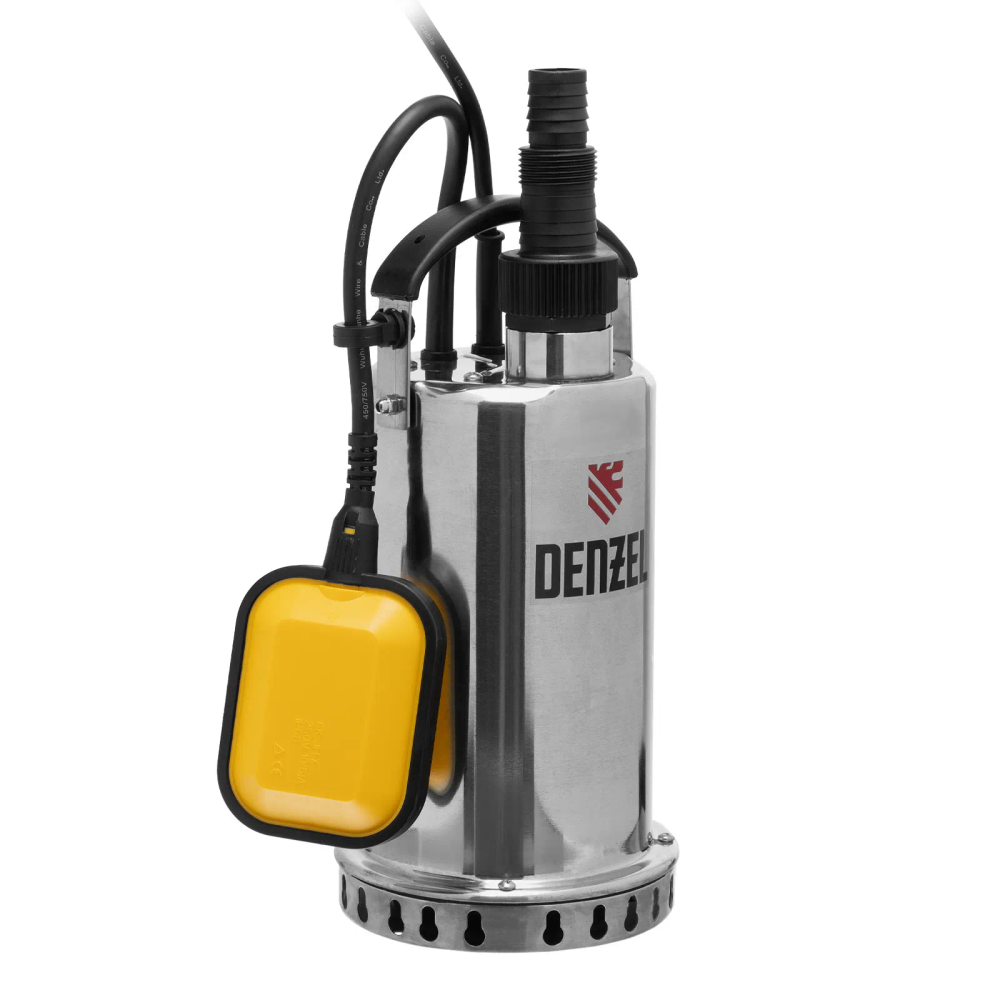 Дренажный насос Denzel DP600X, 600 Вт, подъем 7.5 м, 8500 л/ч - фото 1