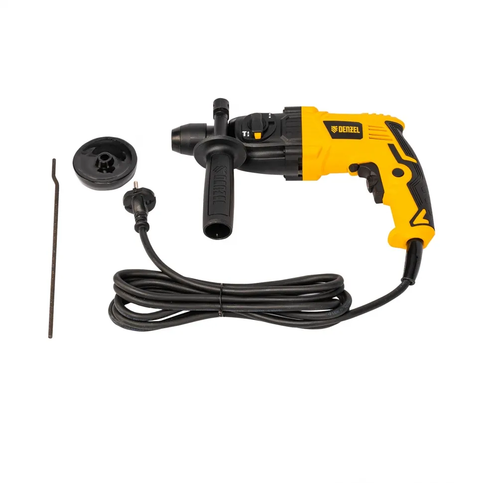 Перфоратор электрический Denzel RH-400-12, SDS-plus, 400 Вт, 1.2 Дж, 2 режима - фото 11