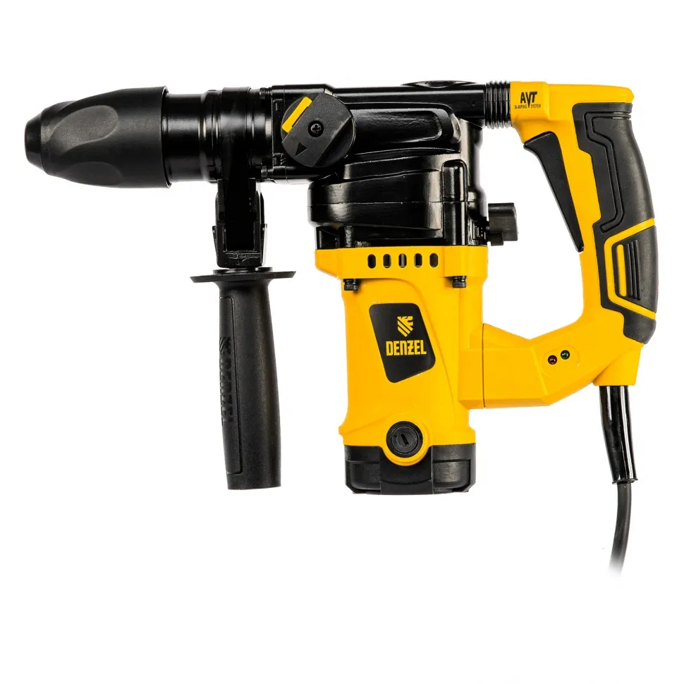 Перфоратор электрический Denzel RHV-1100-26, SDS-plus, 1100 Вт, 4 Дж, 3 режима - фото 3
