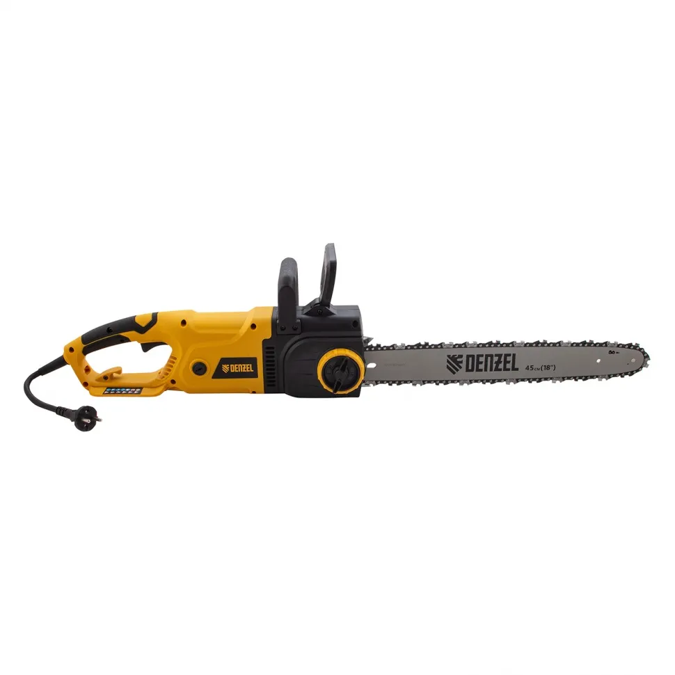 Пила цепная электрическая Denzel EDS-2200, 2.2 кВт,продольная, шина 45 см, шаг 3/8, паз 1.3 мм, 62 з - фото 5