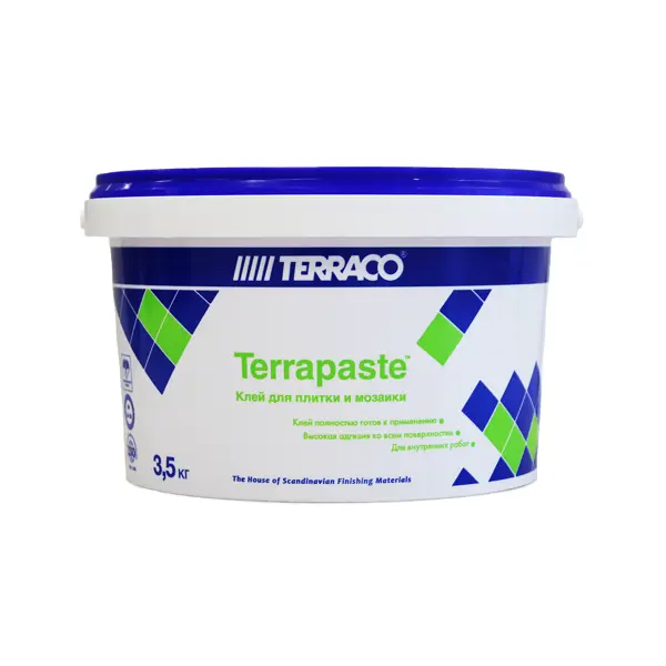 Клей для плитки готовый Terraco Terrapaste 3.5 кг - фото 1