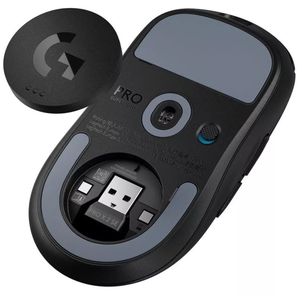 Мышь Logitech G Pro X Superlight 2 SE черный оптическая 44000dpi беспров. USB-C 4but (910-007649) - фото 6