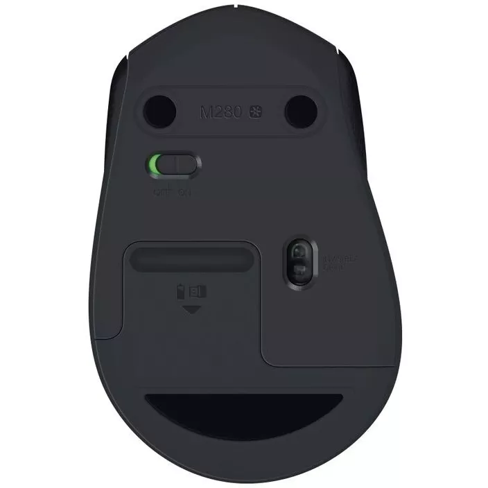 Мышь Logitech M280 черный оптическая 1000dpi беспров. USB (910-004298) - фото 4