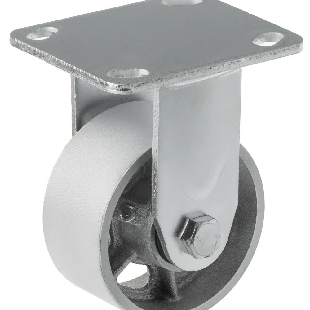 Большегрузное чугунное колесо без резины, 100мм - FCs 46 1000151 - фото 1