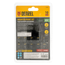 Набор шарошек для дрели (ПШМ) Denzel 10 шт - фото 7