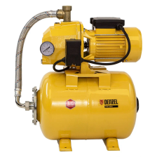 Насосная станция эжекторная Denzel PSD800C, 800 Вт, 2400 л/ч, ресивер 24 л, всасывание 20 м - фото 4