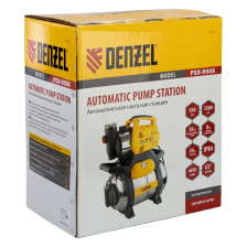 Насосная станция Denzel PSХ950X, Х-Pro, 950 Вт, 3300 л/ч, ресивер 24 л, подъем 38 м, нержавейка - фото 7