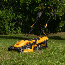Газонокосилка электрическая Denzel GM-1200, 1200 Вт, ширина 32 см, 3 уровня, травосборник 25 л. - фото 19