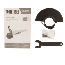 Машина шлифовальная угловая Denzel AG125-1100A, 1100 Вт, 125 мм, 3000-11000 об/мин - фото 9