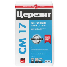 Клей для плитки Церезит CM 17 Super Flex высокоэластичный 25 кг - фото 1