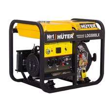 Электрогенератор дизельный Huter LDG 5000LX - фото 3