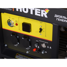 Электрогенератор дизельный Huter LDG 5000LX - фото 7