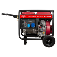 Дизельный генератор AMO ADG 5500E + кожух для генератора 1200-Optimal тихий - фото 1