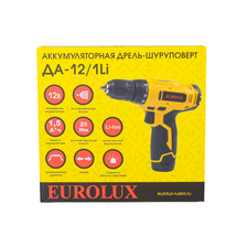 Дрель-шуруповерт аккумуляторная Eurolux ДА-12/1Li - фото 8