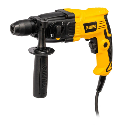 Перфоратор электрический Denzel RH-400-12, SDS-plus, 400 Вт, 1.2 Дж, 2 режима - фото 1