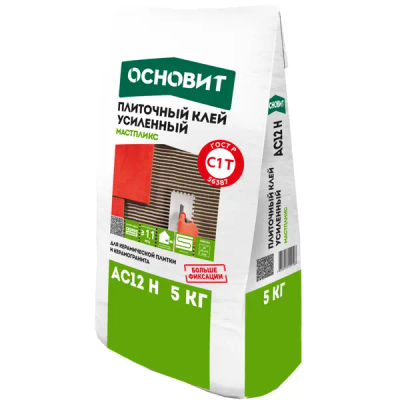 Клей для плитки Основит С1T AC12 H 5 кг - фото 1