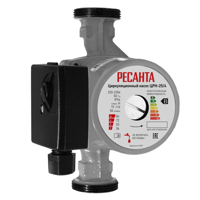 Насос циркуляционный Ресанта ЦРН-25/4 - фото 1