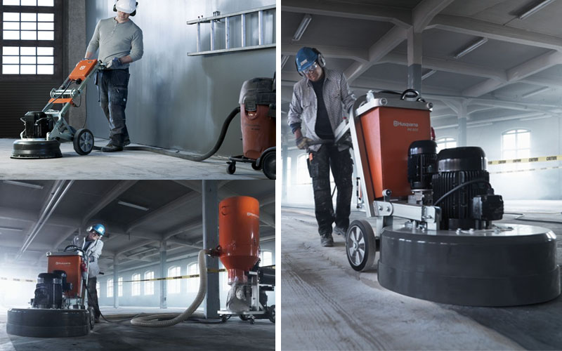 Мозаичные шлифовальные машины Husqvarna (Хускварна)