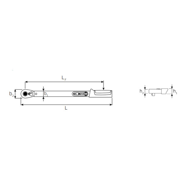 Динамометрический ключ STAHLWILLE 721QR/15 QUICK