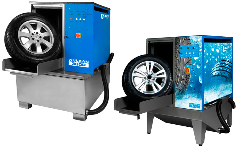 Оборудование для мойки колес Kart Wulkan